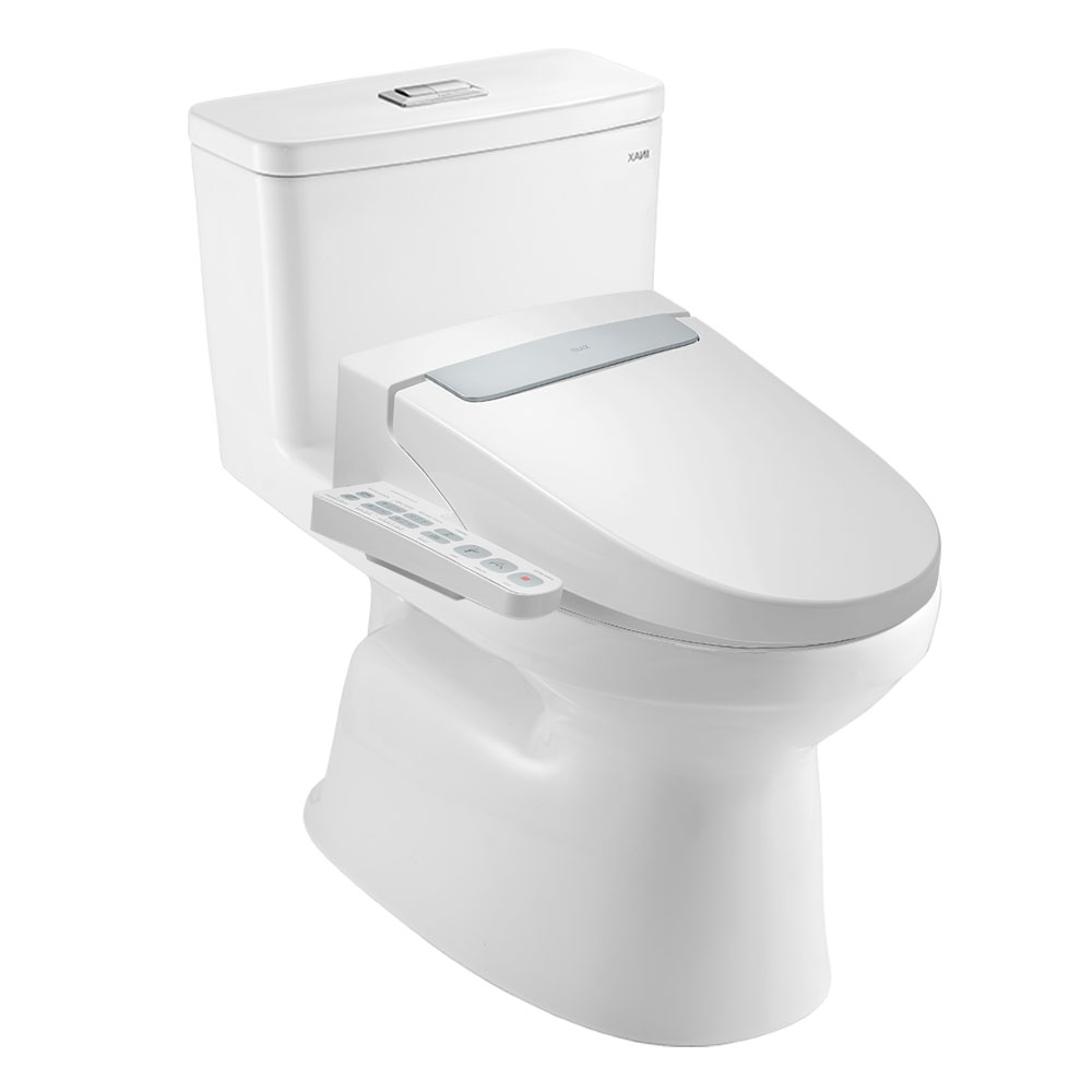 Bồn cầu 1 khối nắp điện tử Inax AC-969+CW-H20VN