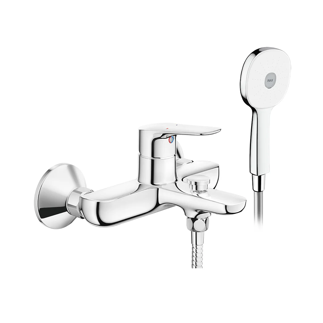 Sen tắm nóng lạnh tay sen tăng áp INAX BFV-1403S-8C