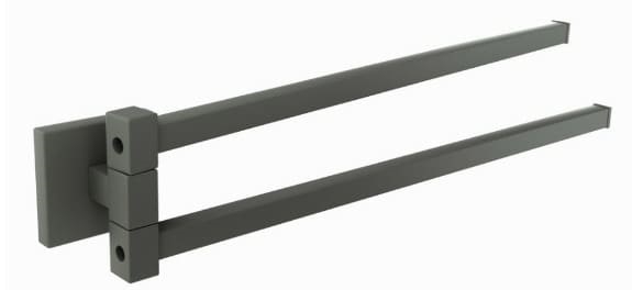 Thanh vắt khăn đơn mạ đồng đỏ Ấn Độ Jauqar ACN-BGP-1111SM