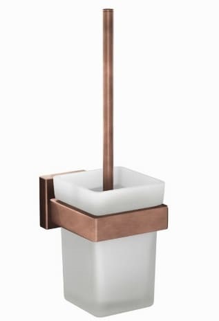 Giá đỡ và chổi cọ bồn vệ sinh màu vàng mờ Jaquar ACN-GMP-1143N