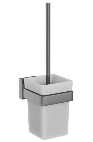 Giá đỡ và chổi cọ bồn vệ sinh màu vàng mờ Jaquar ACN-GMP-1143N