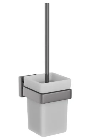 Giá đỡ và chổi cọ bồn vệ sinh màu vàng mờ Jaquar ACN-GMP-1143N