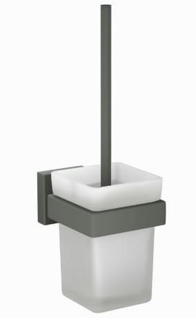 Giá đỡ và chổi cọ bồn vệ sinh màu vàng mờ Jaquar ACN-GMP-1143N