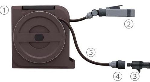 Vòi tưới cây 5 chế độ Takagi QG1114CG