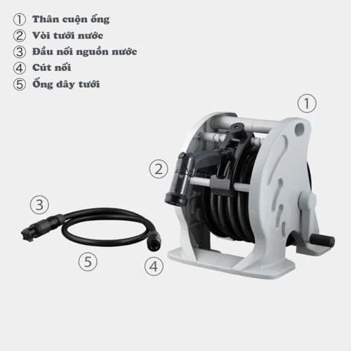 Vòi tưới cây 5 chế độ Takagi QG1114CG