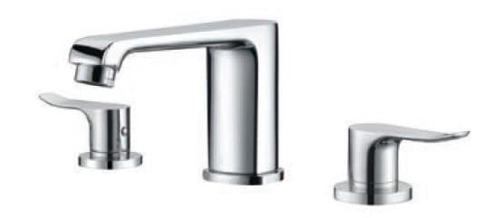 Vòi Chậu Lavabo Nóng Lạnh Thân Cao Clara CF-35352