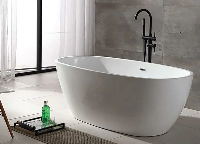 Bồn tắm đặt sàn nhựa 1.6m nhập khẩu Clara CBT-130XS