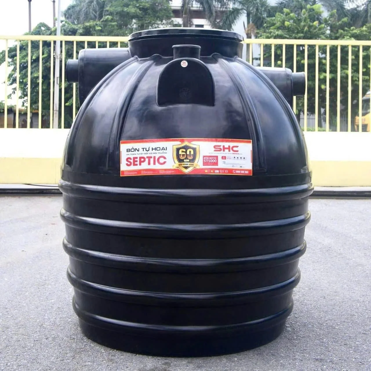 Bể phốt nhựa tự hoại thông minh Septic Sơn Hà Xanh 2200l
