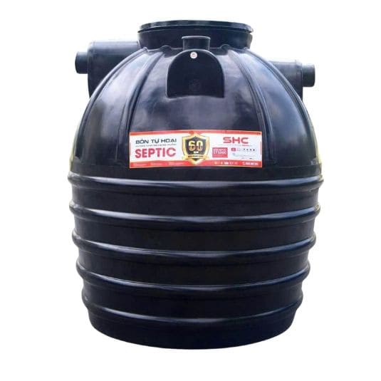 Bể phốt nhựa tự hoại thông minh Septic Sơn Hà Xanh 2200l