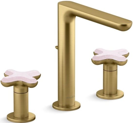 Vòi chậu rửa mặt nóng lạnh Kallista P32705-RST-2MB