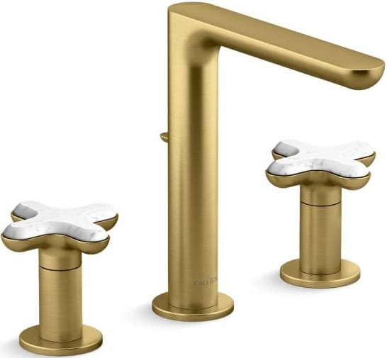 Vòi chậu rửa mặt nóng lạnh Kallista P32705-WC-2MB