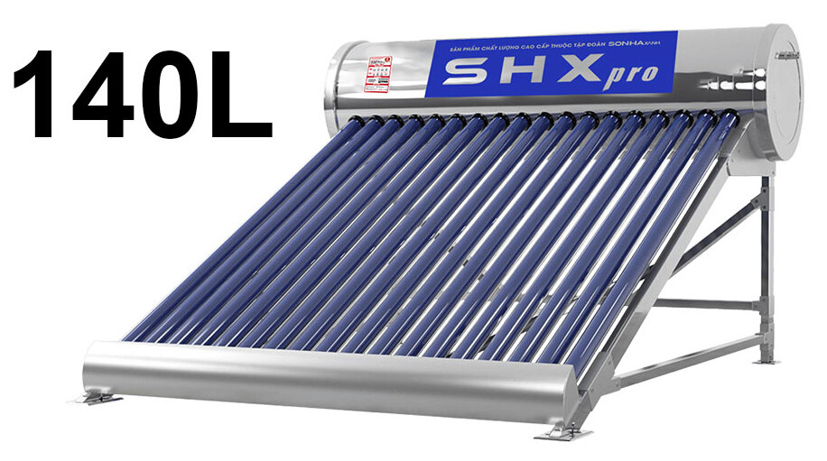 Năng Lượng Mặt Trời Sơn Hà Xanh SHX Pro Gold 140L