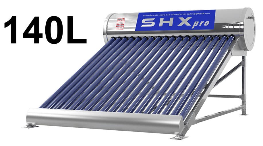 Năng Lượng Mặt Trời Sơn Hà Xanh SHX Pro Gold 140L