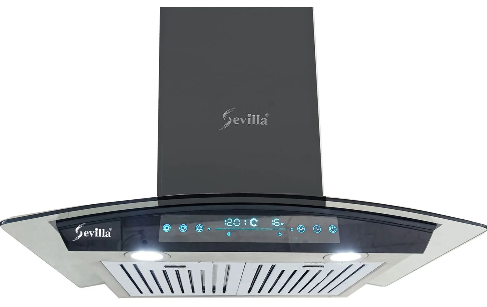Máy hút khói khử mùi kính cong cao cấp Sevilla SV-B29