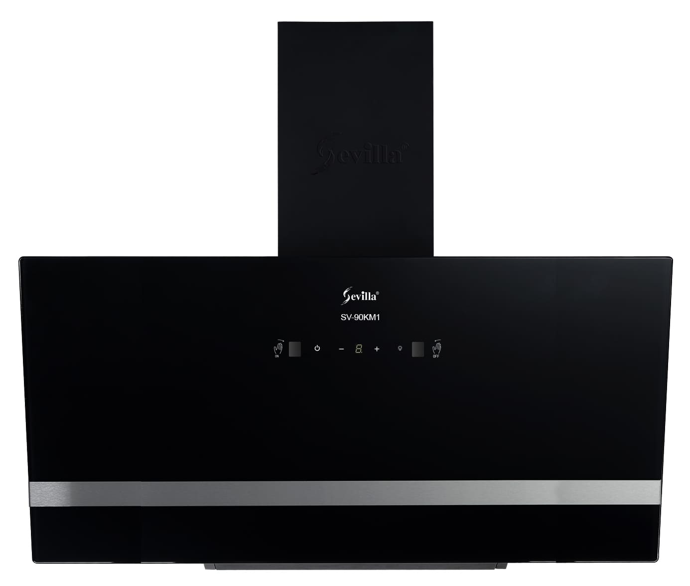 Máy hút khói khử mùi kính vát cao cấp Sevilla SV-PS04