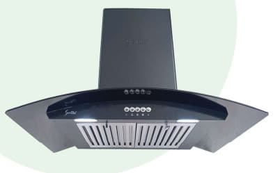 Máy hút khói khử mùi kính cong cao cấp Sevilla SV-324