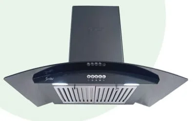 Máy hút khói khử mùi kính cong cao cấp Sevilla SV-324
