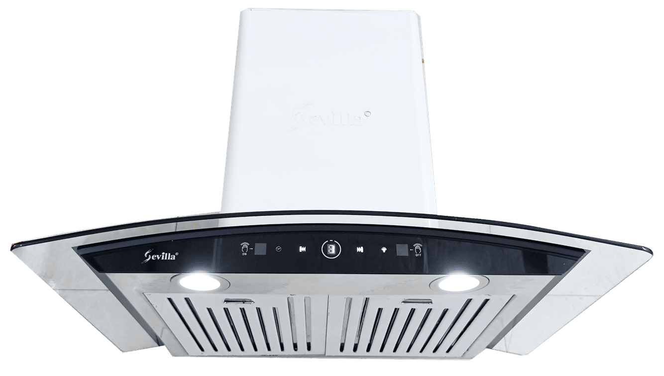 Máy hút khói khử mùi kính cong cao cấp Sevilla SV-324