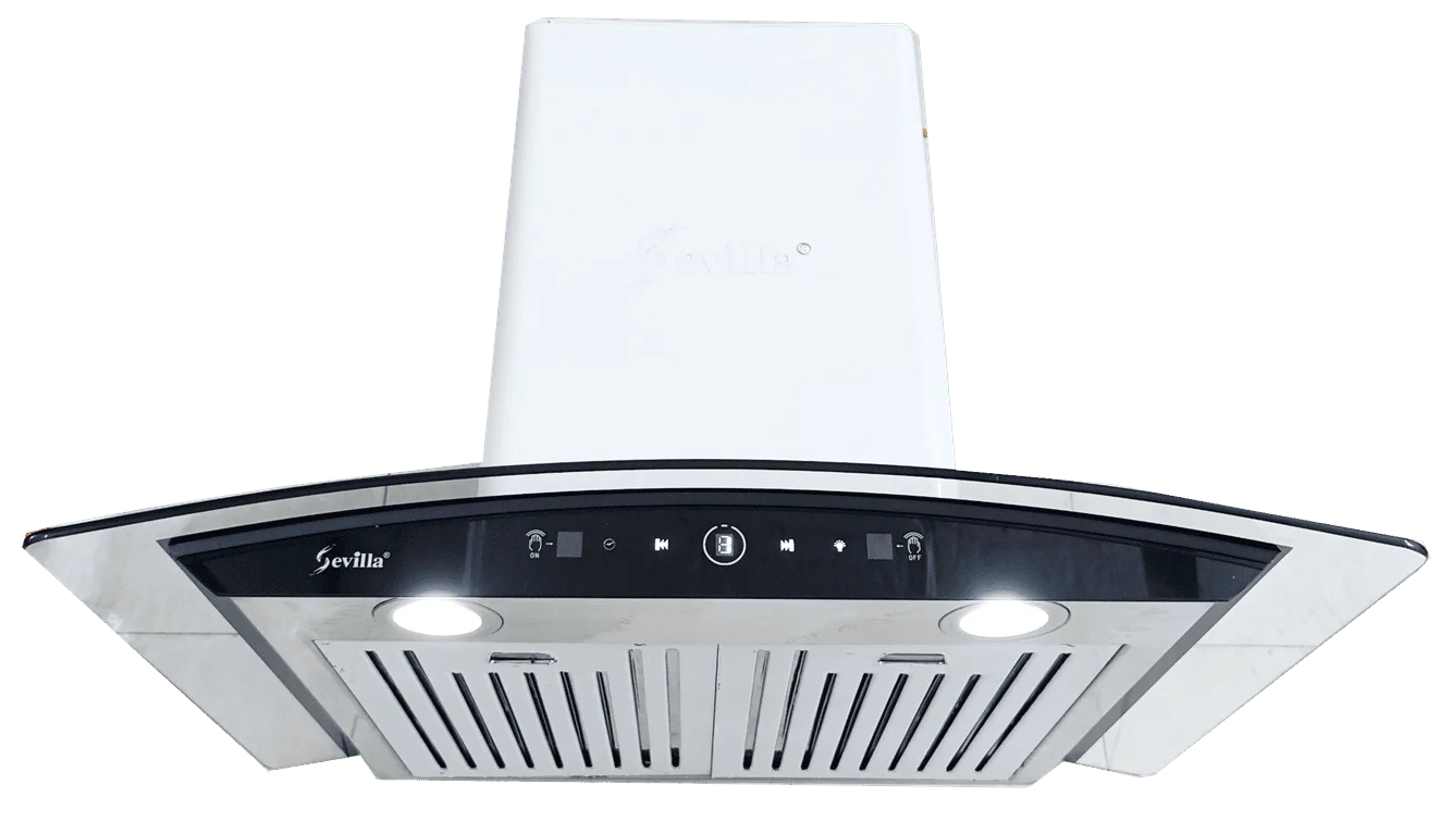 Máy hút khói khử mùi kính cong cao cấp Sevilla SV-324