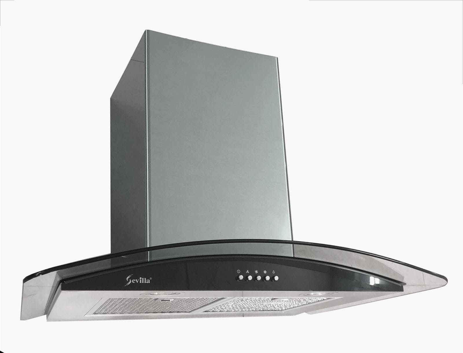Máy hút khói khử mùi kính cong cao cấp Sevilla SV-324