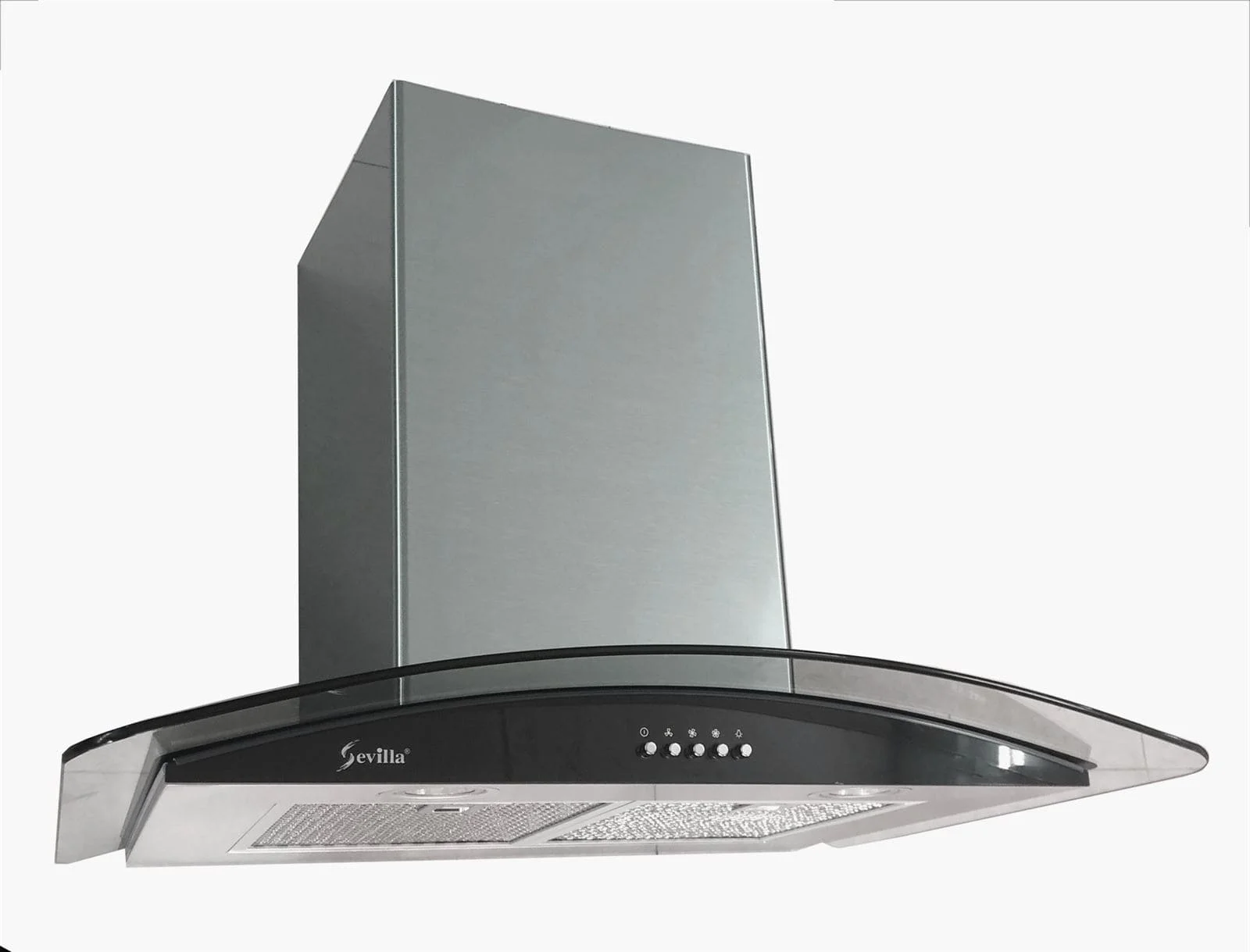 Máy hút khói khử mùi kính cong cao cấp Sevilla SV-324