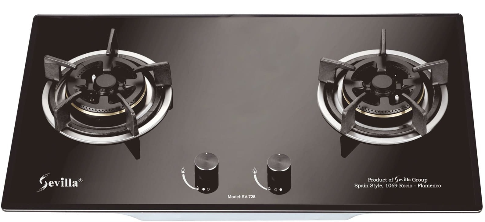 Bếp gas âm cao cấp Sevilla SV-702S