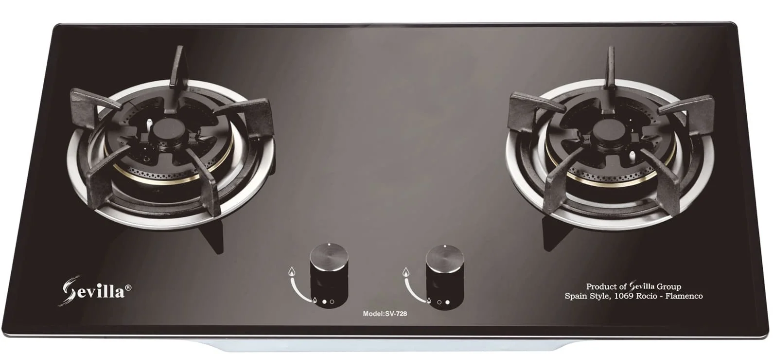 Bếp gas âm cao cấp Sevilla SV-702S