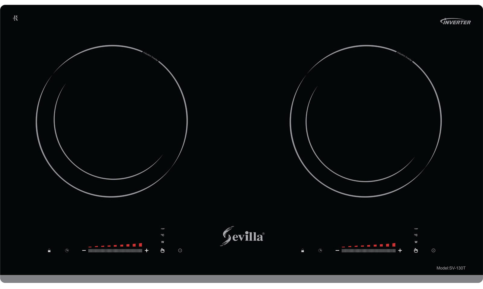 Bếp điện từ 2 vùng nấu cao cấp Sevilla SV-289T