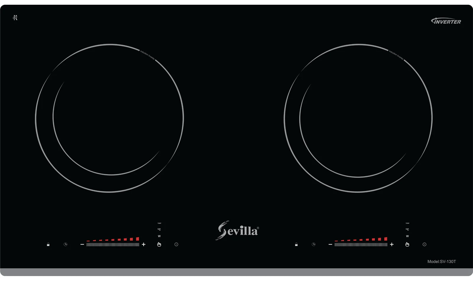 Bếp điện từ 2 vùng nấu cao cấp Sevilla SV-289T