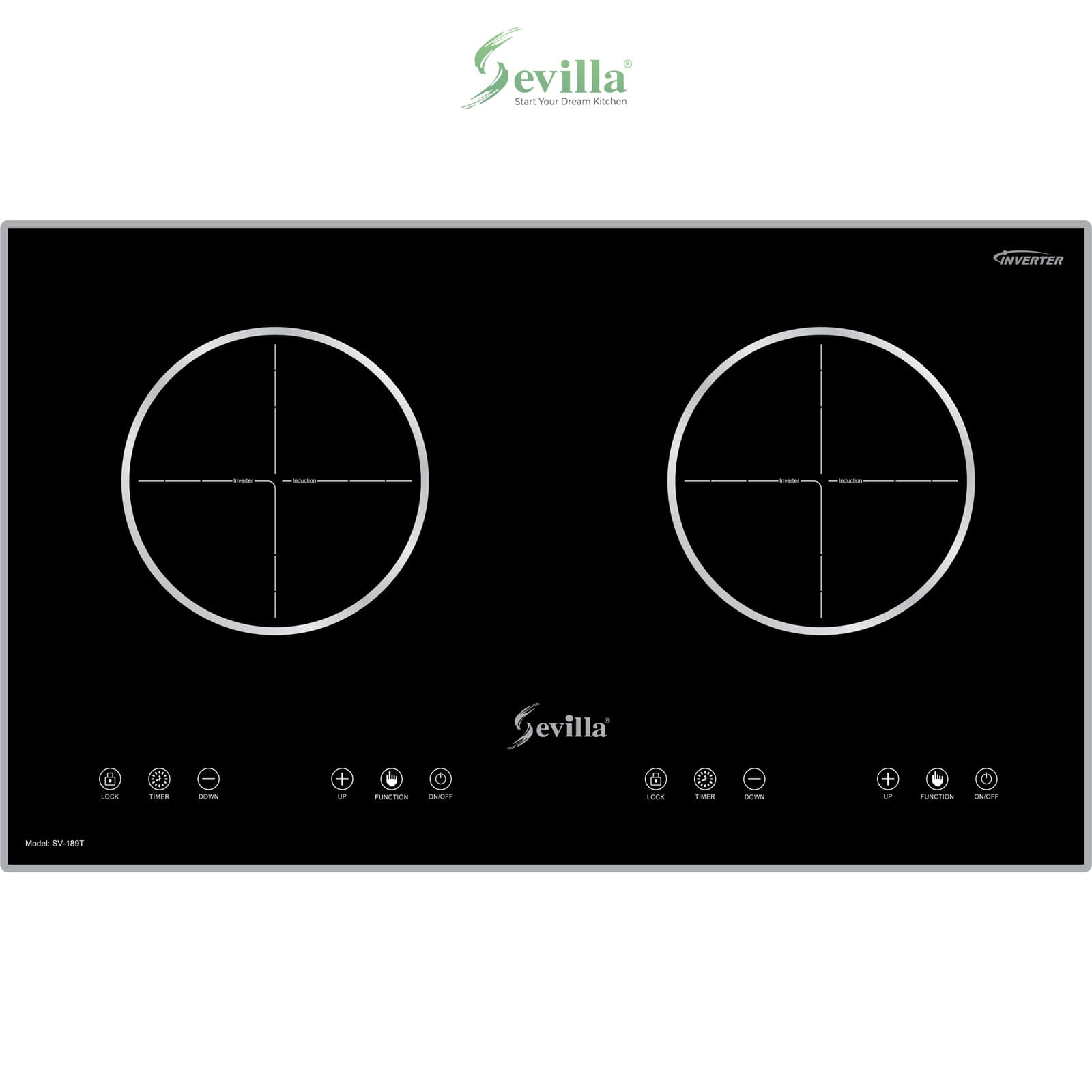 Bếp gas âm cao cấp Sevilla SV-702S