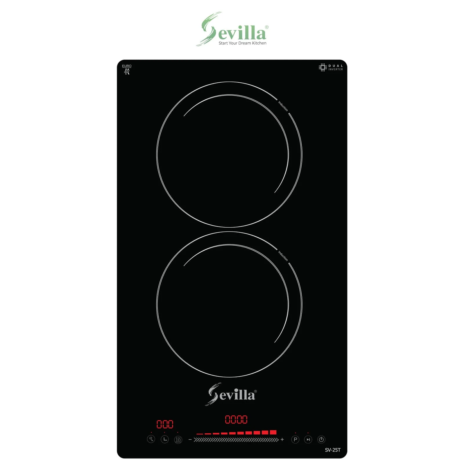 Bếp gas âm cao cấp Sevilla SV-702S