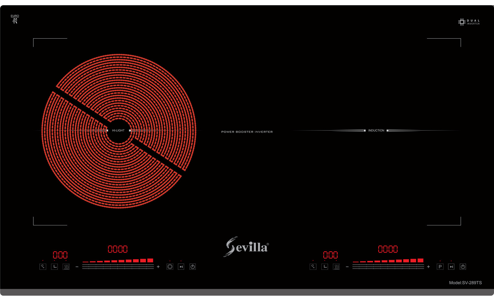 Bếp gas âm cao cấp Sevilla SV-702S