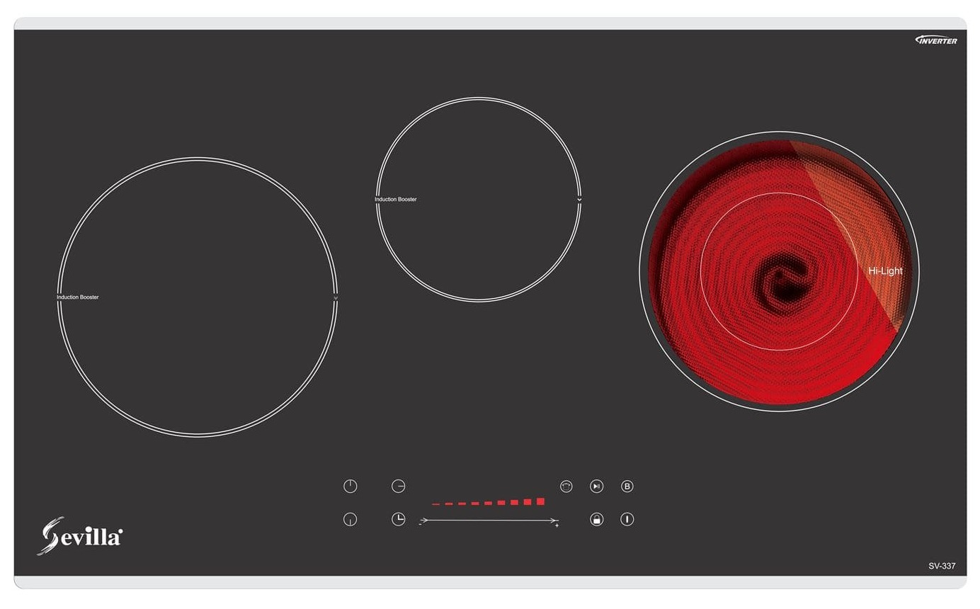 Bếp điện từ 2 vùng nấu cao cấp Sevilla SV-666