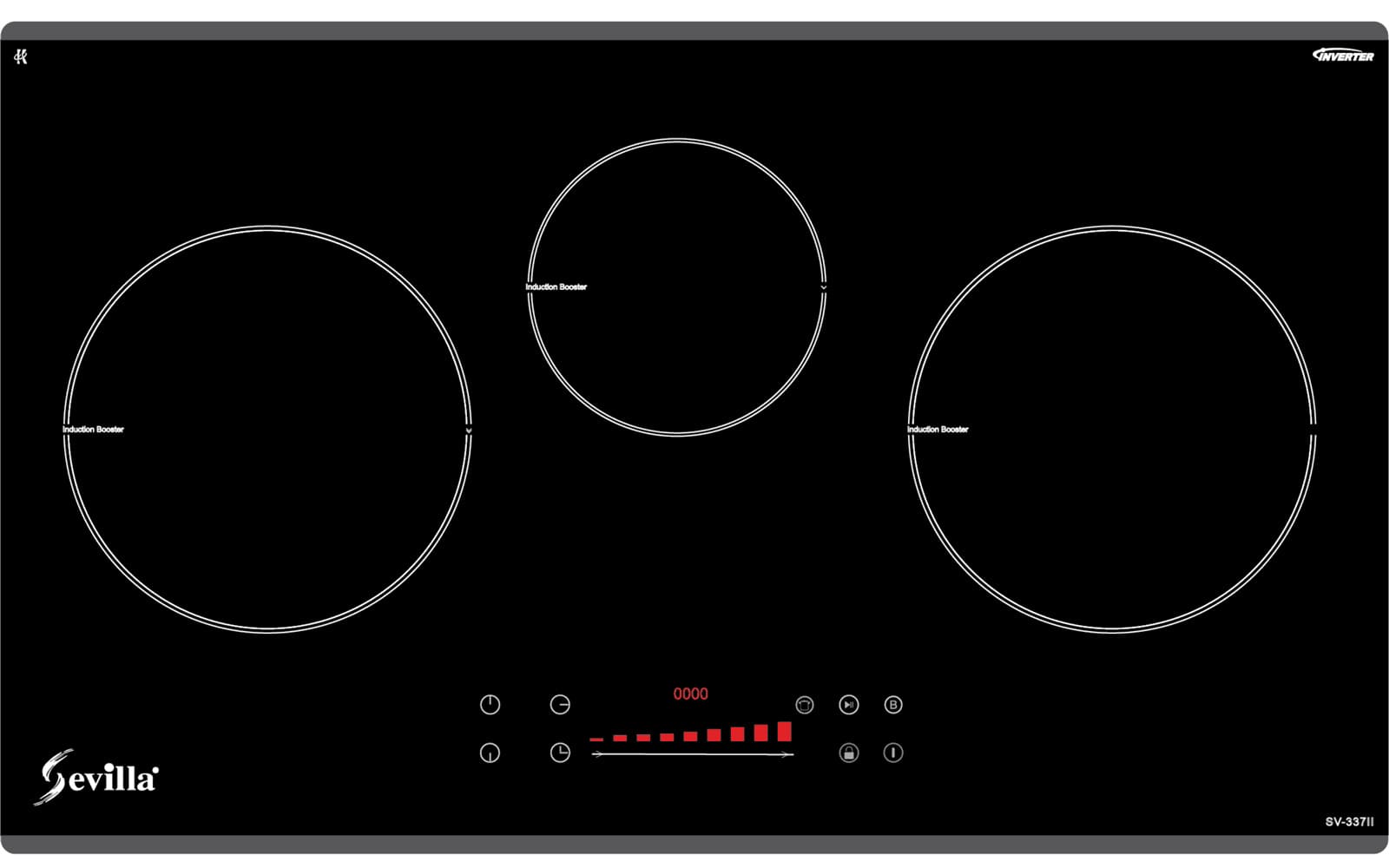 Bếp điện từ 2 vùng nấu cao cấp Sevilla SV-666