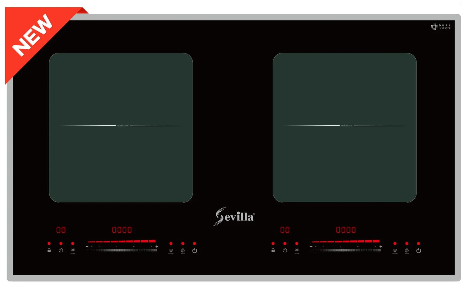 Bếp điện từ 2 vùng nấu cao cấp Sevilla SV-AA19