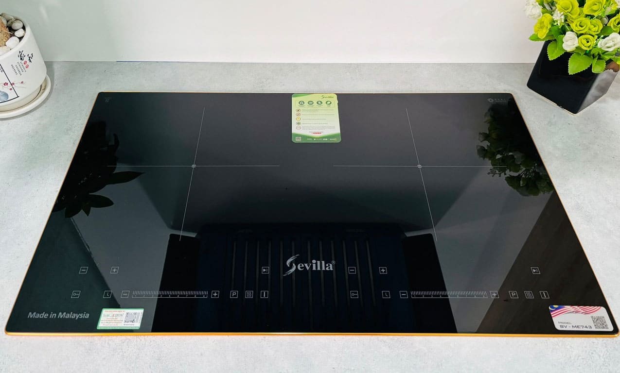 Bếp điện từ 2 vùng nấu cao cấp Sevilla SV-666