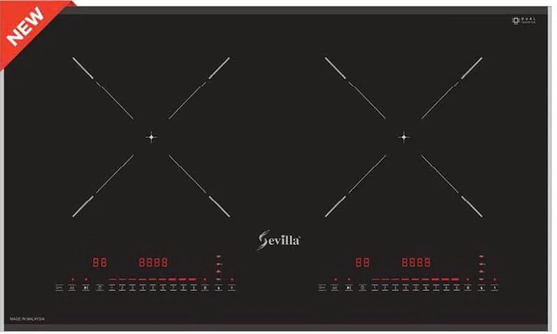 Bếp điện từ 2 vùng nấu cao cấp Sevilla SV-666