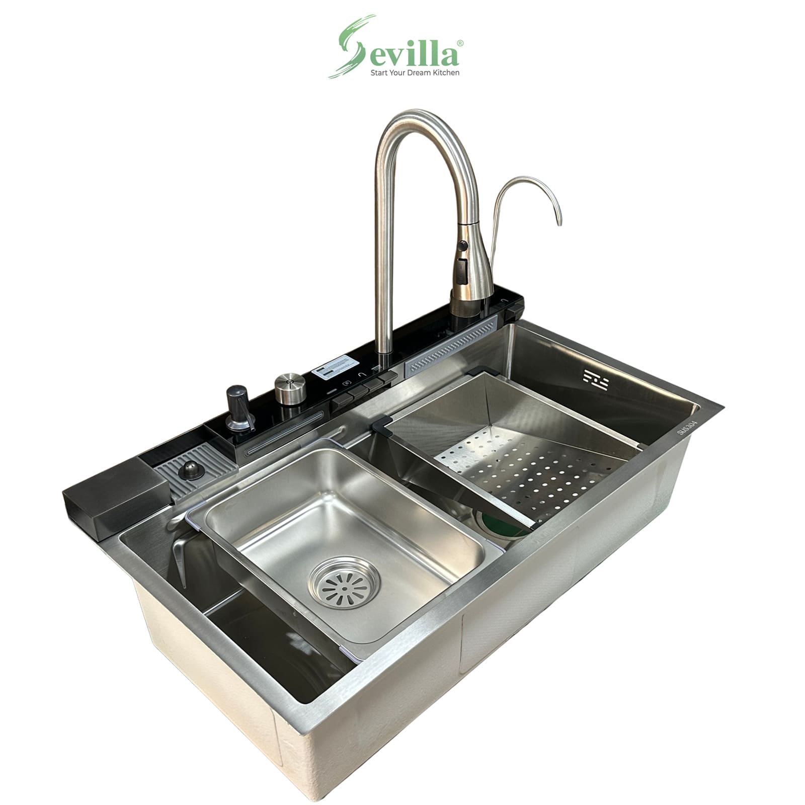 Chậu bếp 1 hố Clara CSS-21