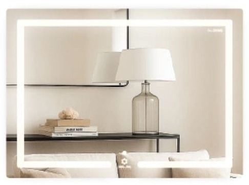 Gương led hình chữ nhật 60x80cm GLS HQ35R58