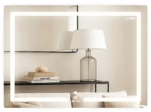 Gương led hình chữ nhật 60x80cm GLS HQ35R58