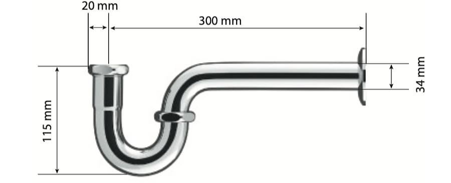 Bản vẽ kỹ thuật đầu xiphong nhấn Clara CP-011BK