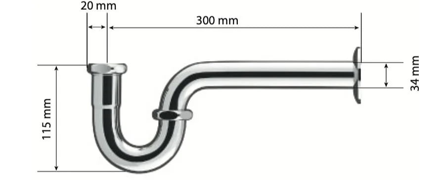 Bản vẽ kỹ thuật đầu xiphong nhấn Clara CP-011BK