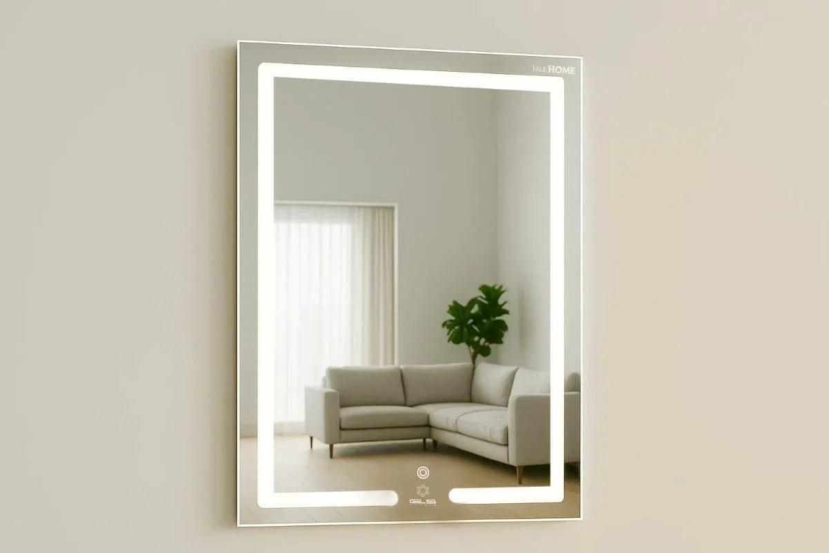 Gương led hình chữ nhật 50x70cm GLS HQ35R38