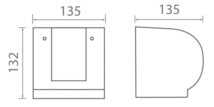 Bản vẽ kỹ thuật lô giấy màu đen Ecobath EC270-03MB