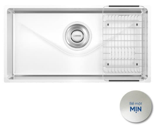 Chậu rửa bát 2 hố Konox Vigo 860