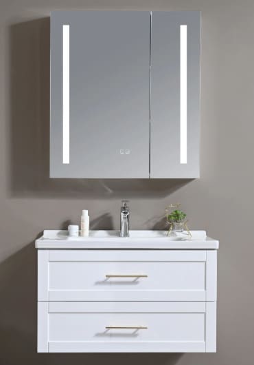 Tủ Treo Phòng Tắm Kèm chậu Caesar LF5030 + EH15030AV