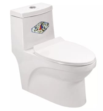 Bồn Cầu 2 Khối Nắp Êm Dugi DG2504