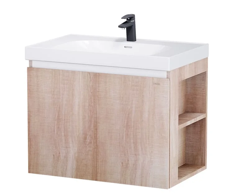Bộ tủ chậu cao cấp đèn Mowoen MW6809S-80R