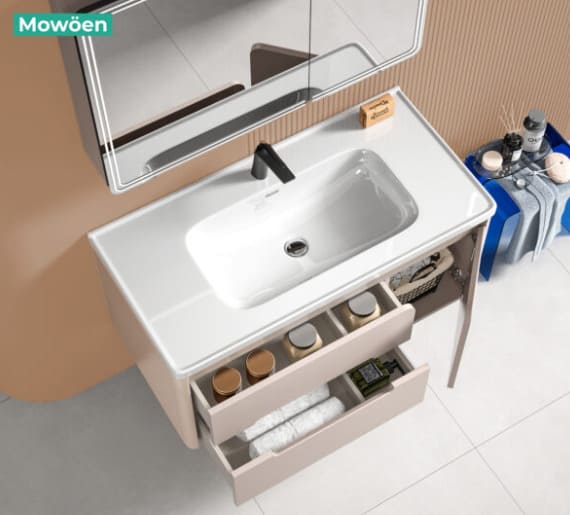 Bộ tủ chậu cao cấp Mowoen MW2711-100