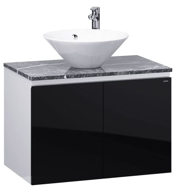 Bộ tủ chậu cao cấp đèn Mowoen MW6809S-80R